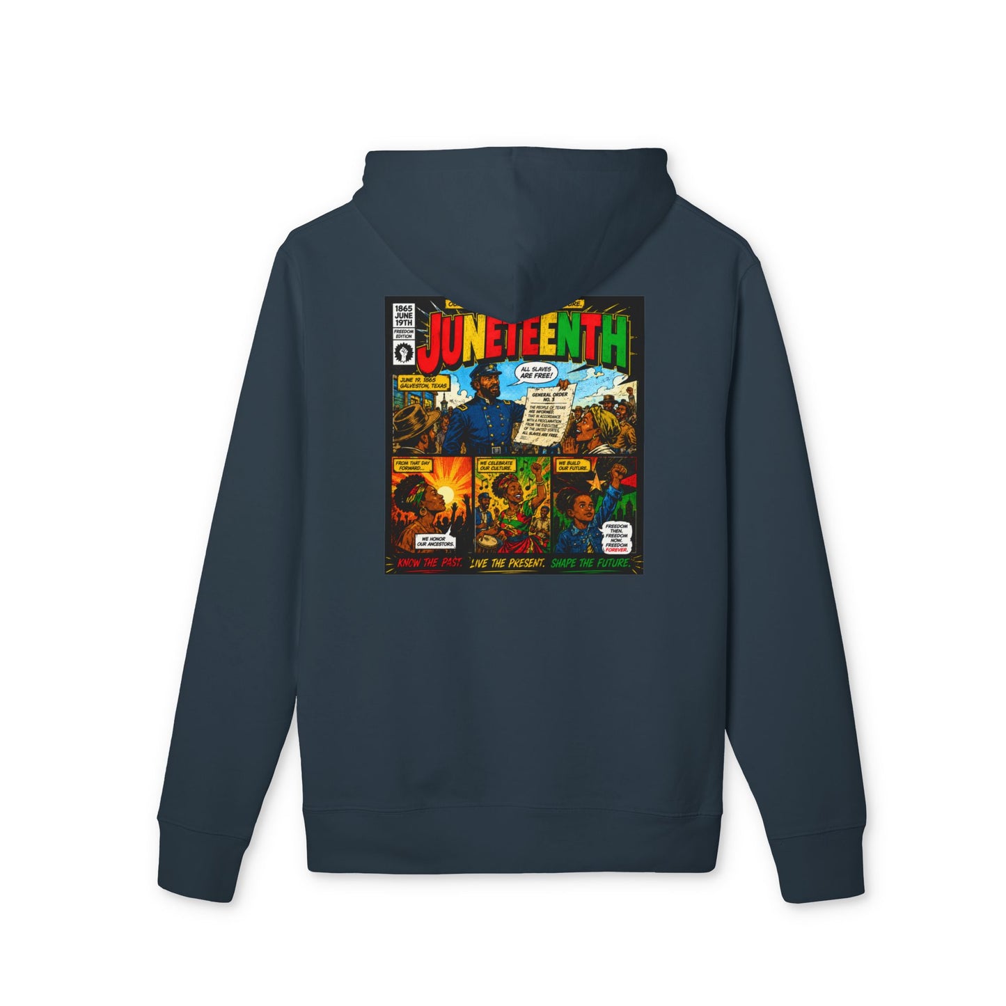 Juneteenth Comic Cover Hoodie — Juneteenth Celebration Pullover