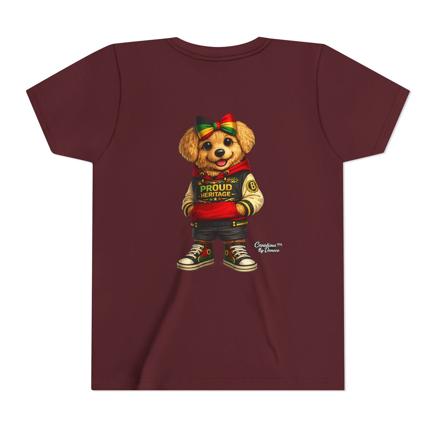 Kids Rasta Bear 'Proud Heritage' Tee