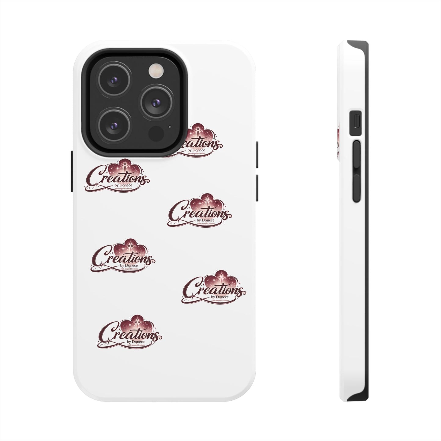 Logo Pattern Tough Phone Case — Creations Repeat Design