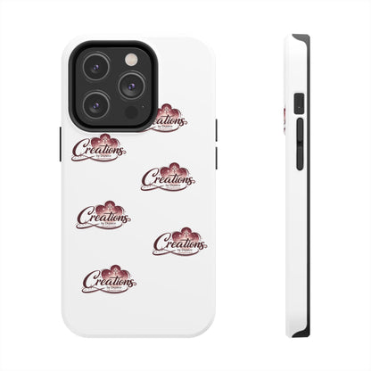 Logo Pattern Tough Phone Case — Creations Repeat Design