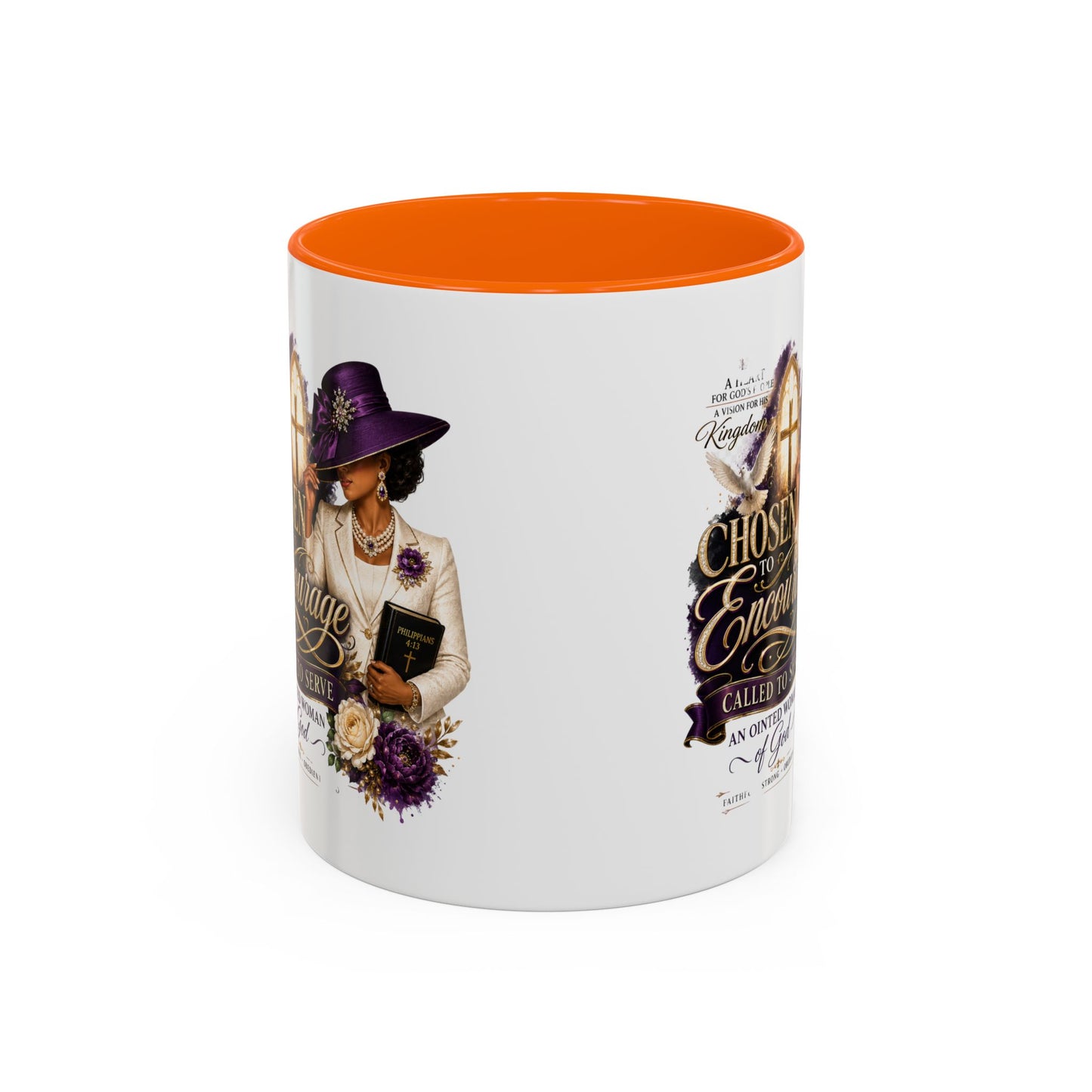 Chosen to Encourage Coffee Mug — Christian Woman Faith Gift (11/15oz)
