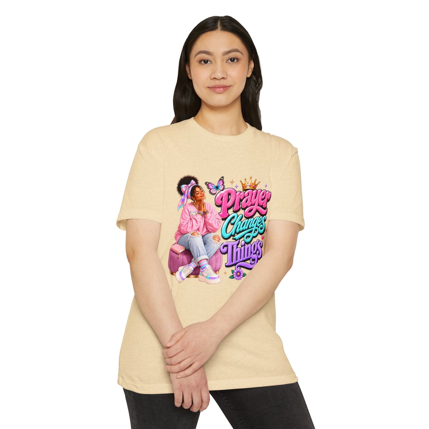 Prayer Changes Things T-Shirt — Inspirational Christian Faith Tee