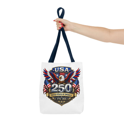 USA 250th Anniversary Eagle Tote Bag — Patriotic 1776–2026 Celebration Tote