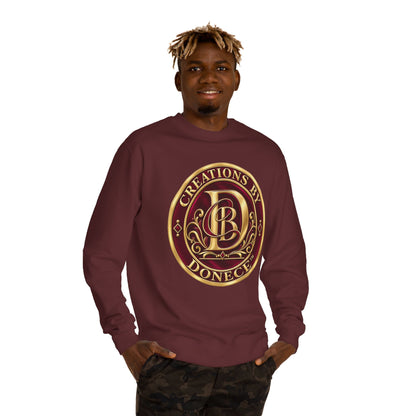 Creations By Donece Gold Emblem Sweatshirt