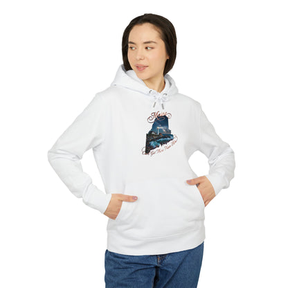 State Map Hoodie — Maine Scenic Lighthouse "You Get There From Here"