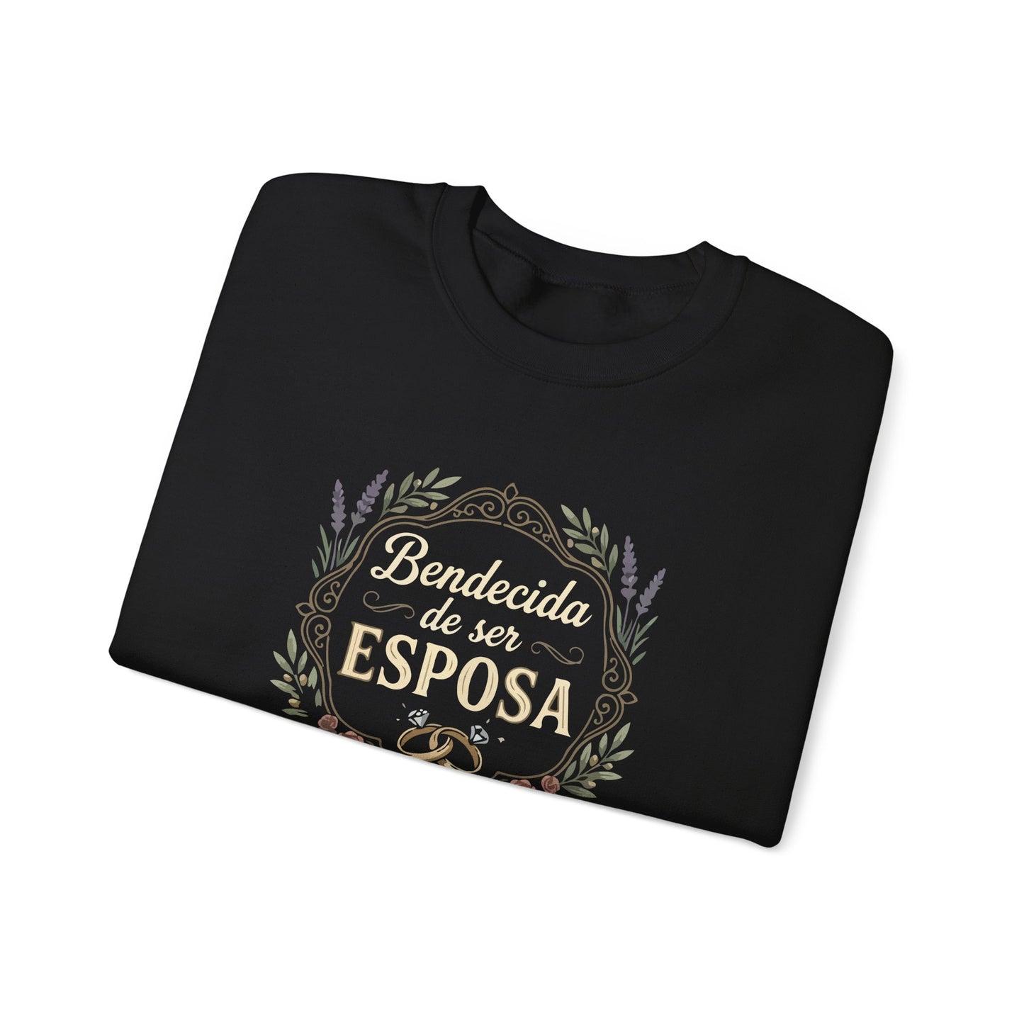 Bendecida de ser Esposa Sweatshirt