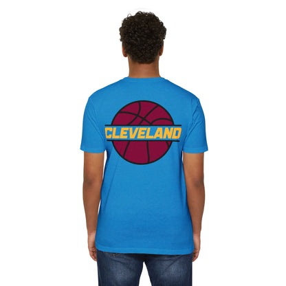 Cleveland Heart T-Shirt — Retro Script City Pride Tee