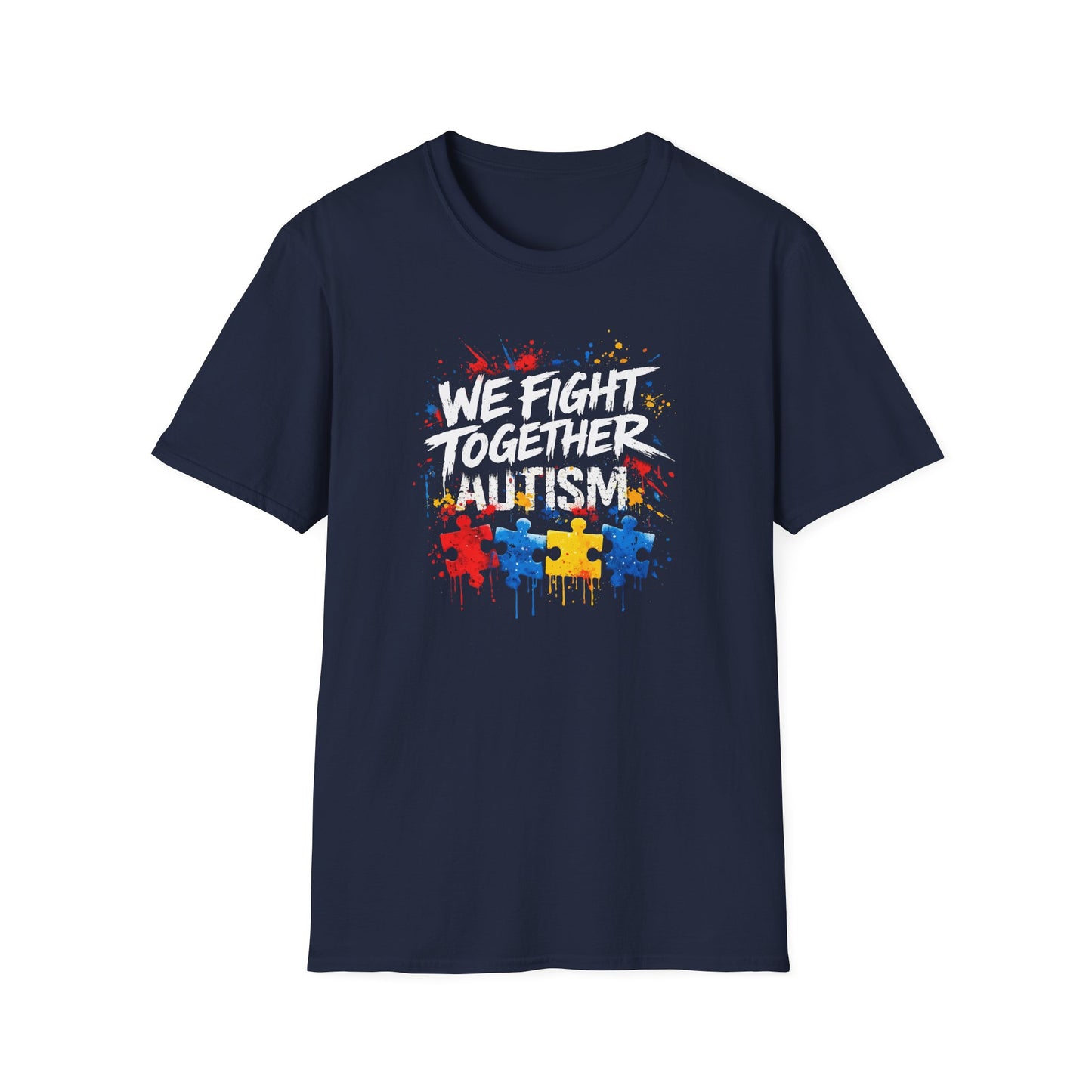 We Fight Together Autism T-Shirt