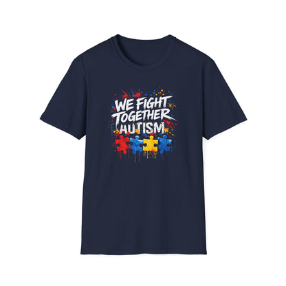 We Fight Together Autism T-Shirt