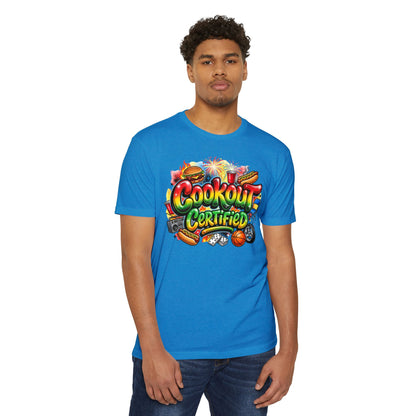 Cookout Certified T-Shirt — BBQ Party Graphic Tee for Summer, Family Gatherings & 4th of July