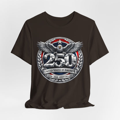 250th United States Anniversary T-Shirt — Patriotic Eagle 1776–2026 Commemorative Tee