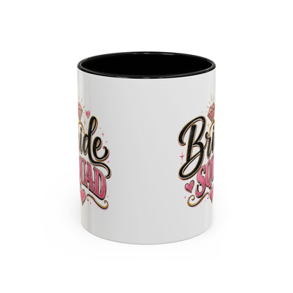 Bride Squad Coffee Mug — Bachelorette Party Gift, Bridal Shower Accent Mug