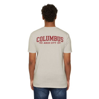 Columbus Arch City Tee — Vintage Collegiate Graphic T-Shirt