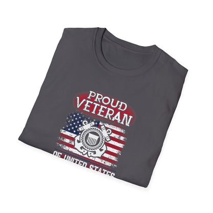 Proud Veteran of United States Coast Guard T-Shirt