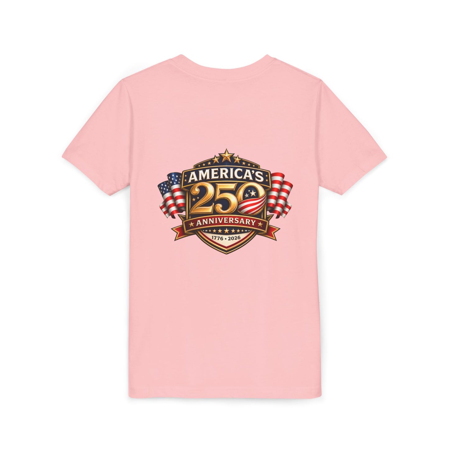 America's 250th Anniversary Youth Tee - Patriotic 1776–2026 Celebration Shirt