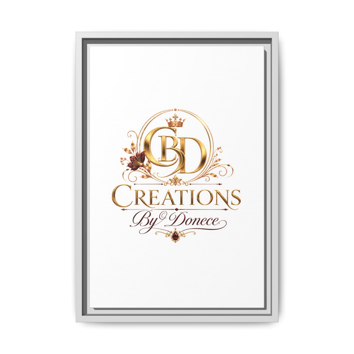 Creations By Donece — Framed Matte Canvas Wall Art