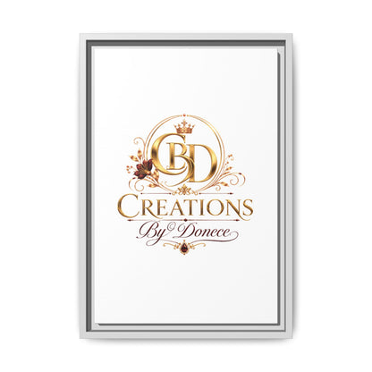 Creations By Donece — Framed Matte Canvas Wall Art