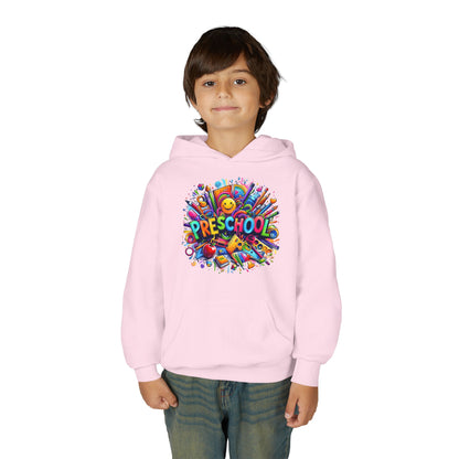 Preschool Kids Hoodie — Colorful Back-to-School Preschool Design