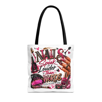 Nails Speak Louder Than Words Tote Bag