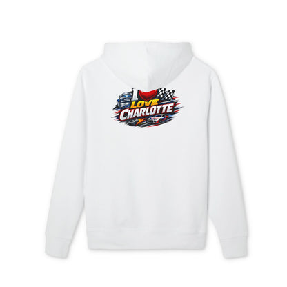 I Love Charlotte Racing Hoodie — Retro NASCAR-Inspired Pullover