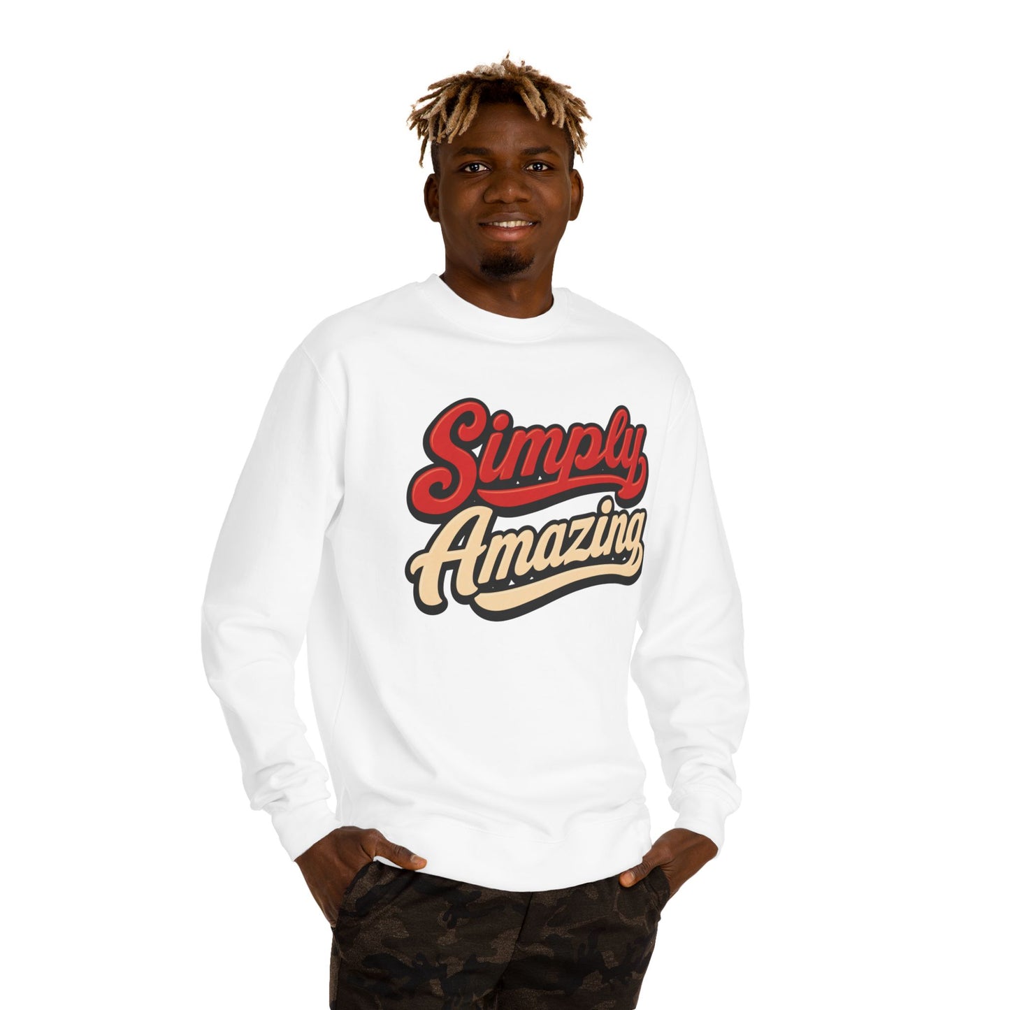 Simply Amazing Retro Crewneck Sweatshirt