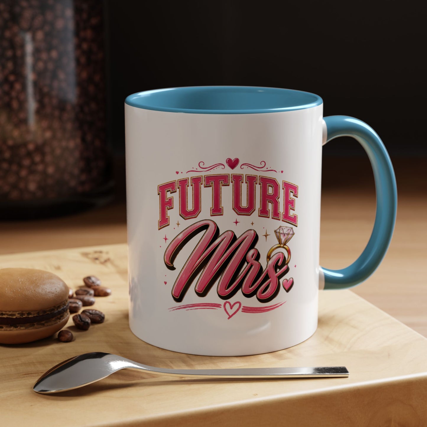 Future Mrs. Accent Coffee Mug — Bridal Bachelorette Gift (11/15oz)