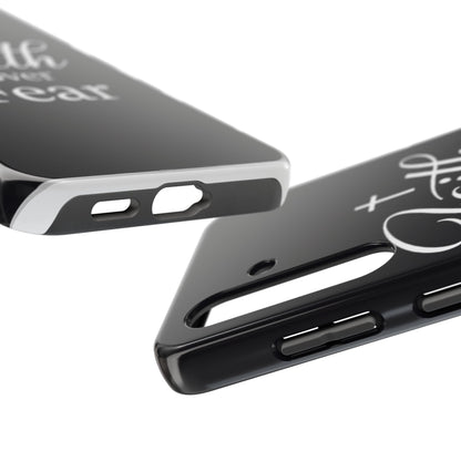 Faith Over Fear Tough Phone Case — Inspirational Christian Cross Phone Cover