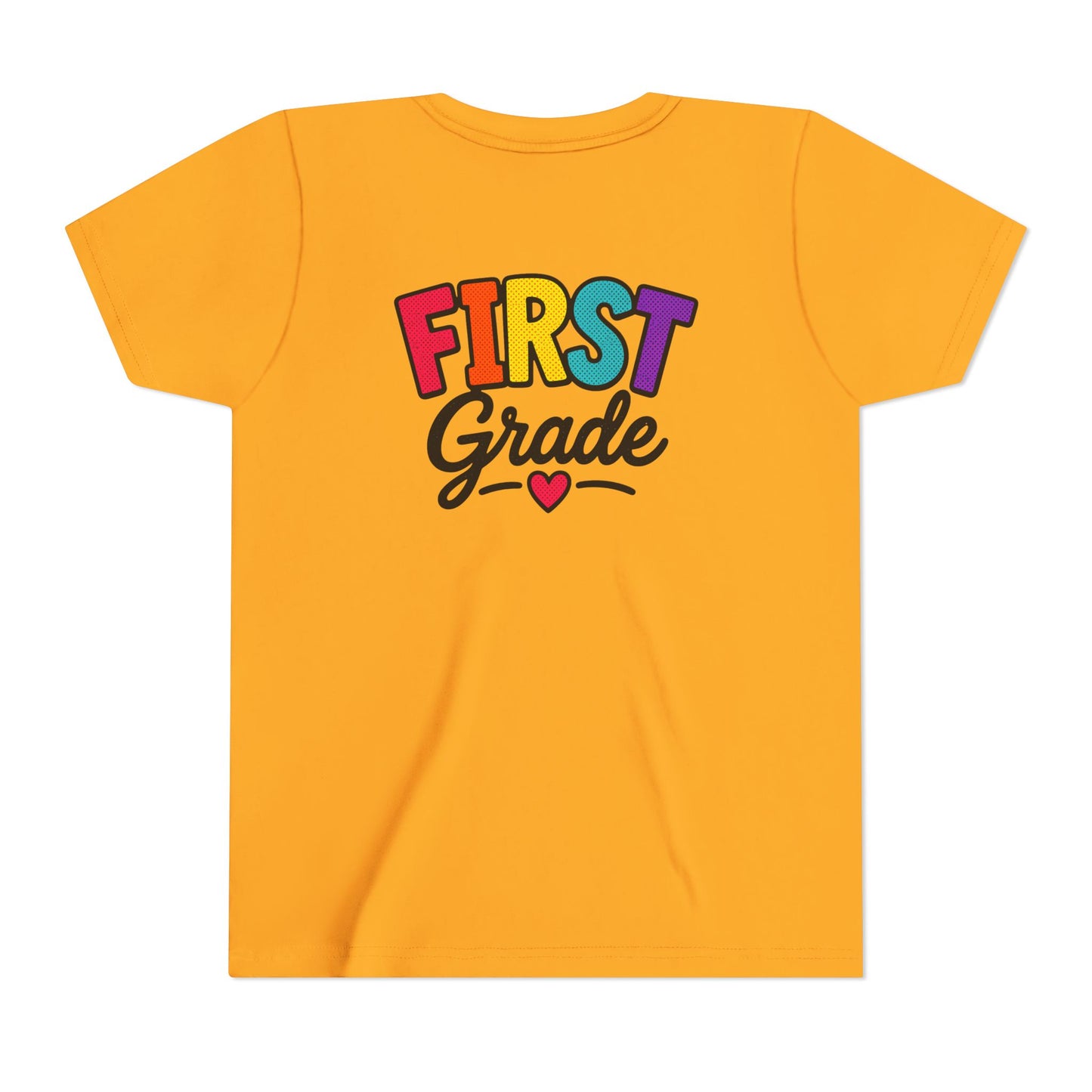 First Grade Youth T‑Shirt — Colorful Back-to-School Tee