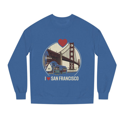 San Francisco Sweatshirt – I  San Francisco Golden Gate Bridge Crewneck