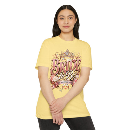 Bride to Be T-Shirt — Floral Crown Bachelorette Tee