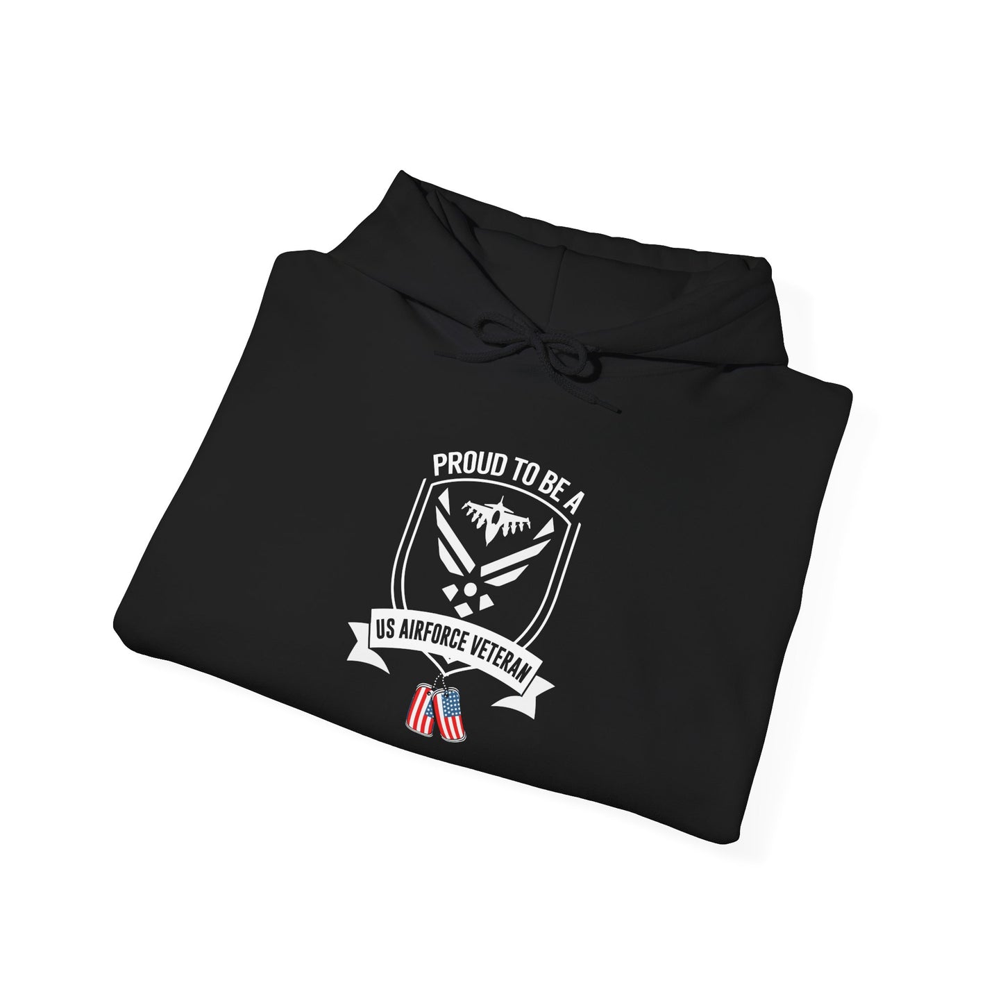 Proud to Be a US Airforce Veteran Hoodie