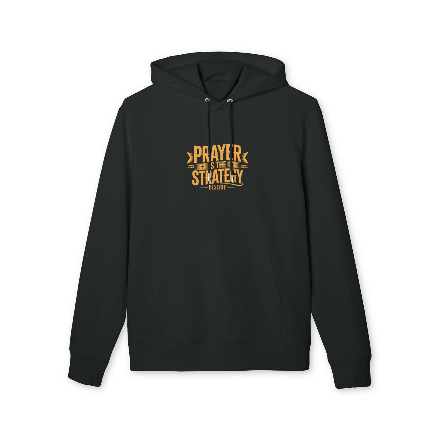 Prayer Is The Strategy Hoodie — Christian Faith Graphic Pullover