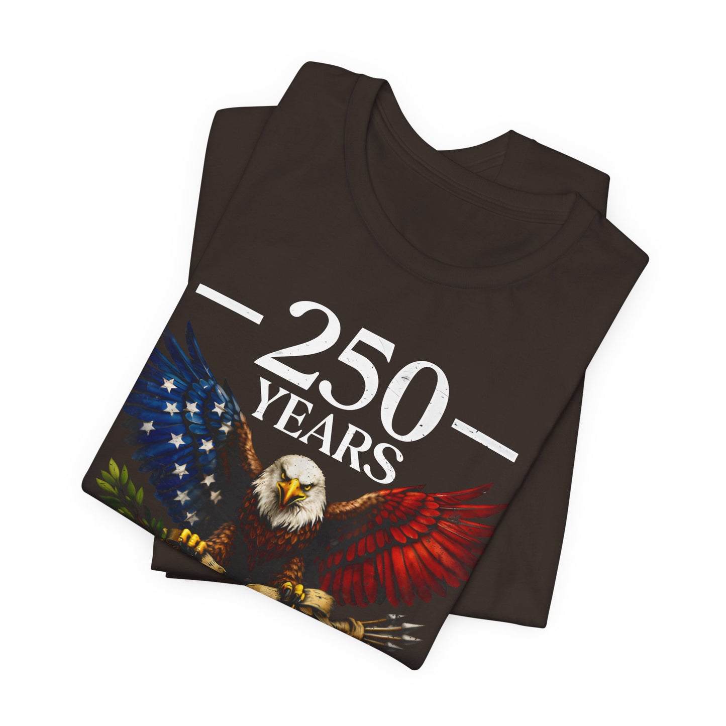 250 Years USA Eagle T-Shirt — 1776–2026 Patriotic Anniversary Tee
