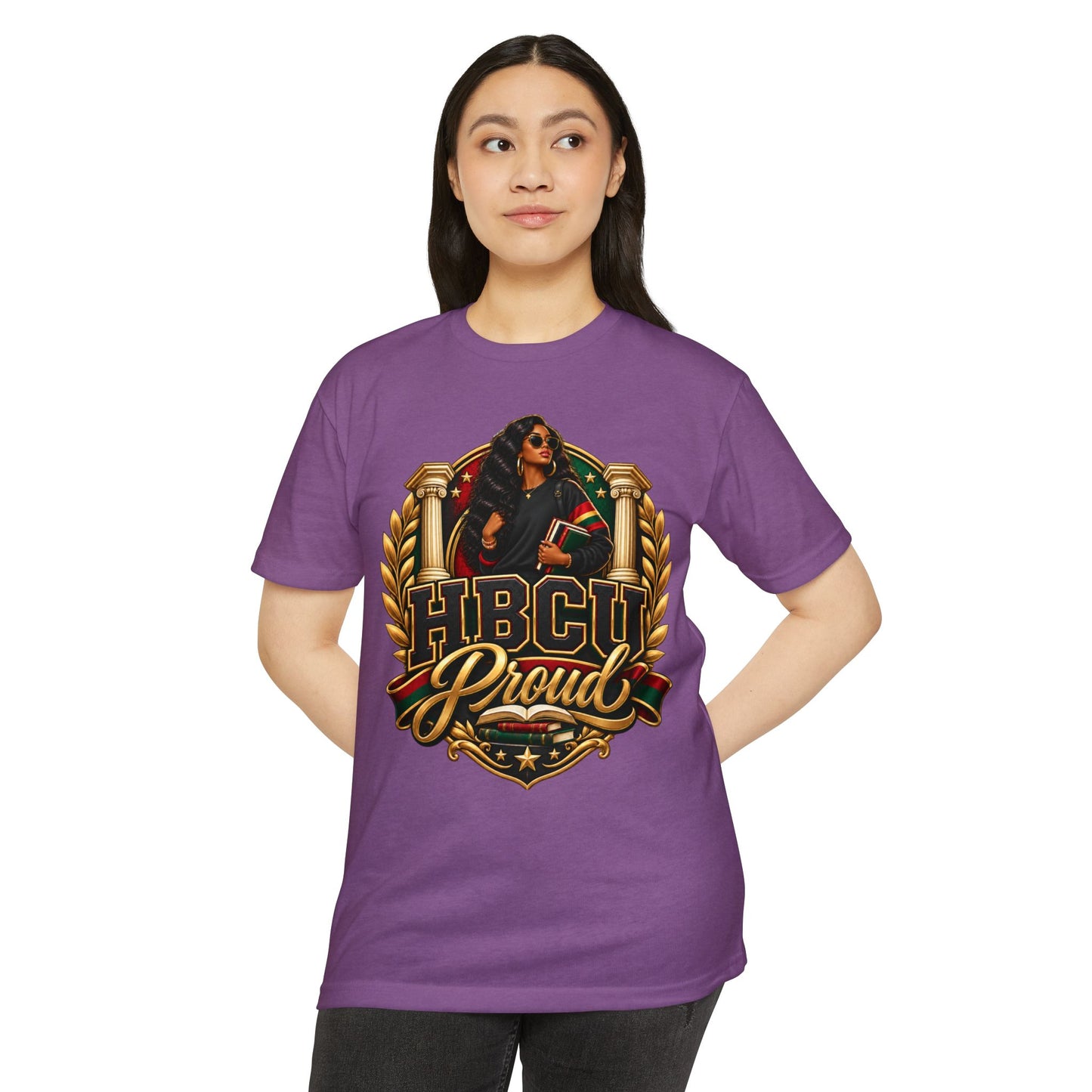 HBCU Proud T-Shirt — Retro Collegiate Black Graduate Design