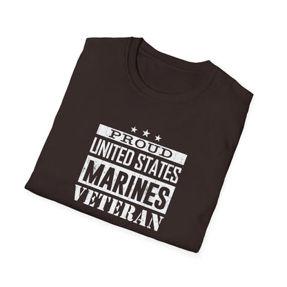 Proud United States Marines Veteran T-Shirt