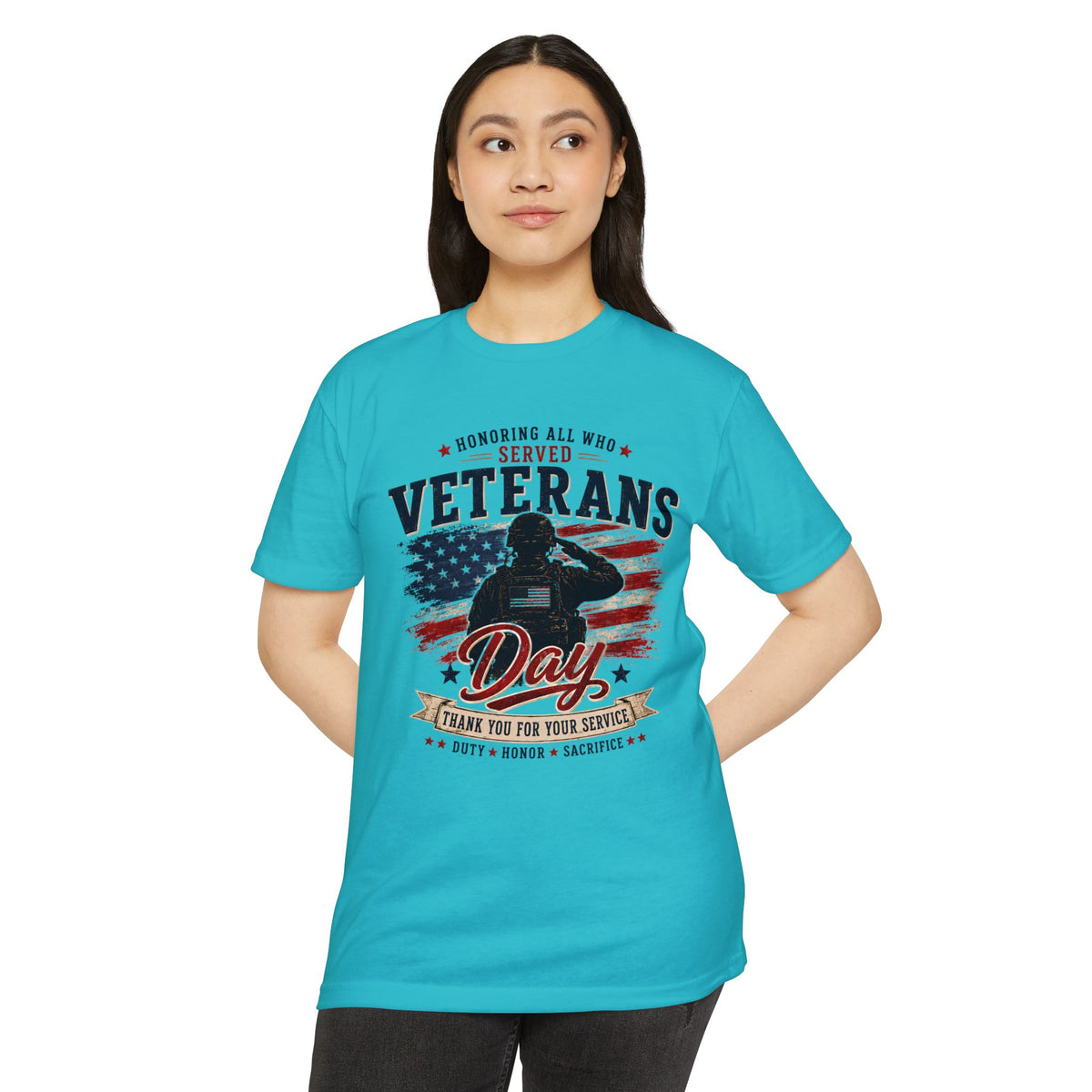 Veterans Day Tribute T-Shirt — Honoring All Who Served