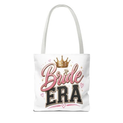 Bride Era Tote Bag — Bachelorette Bride Crown Tote for Bridal Shower & Wedding Weekend