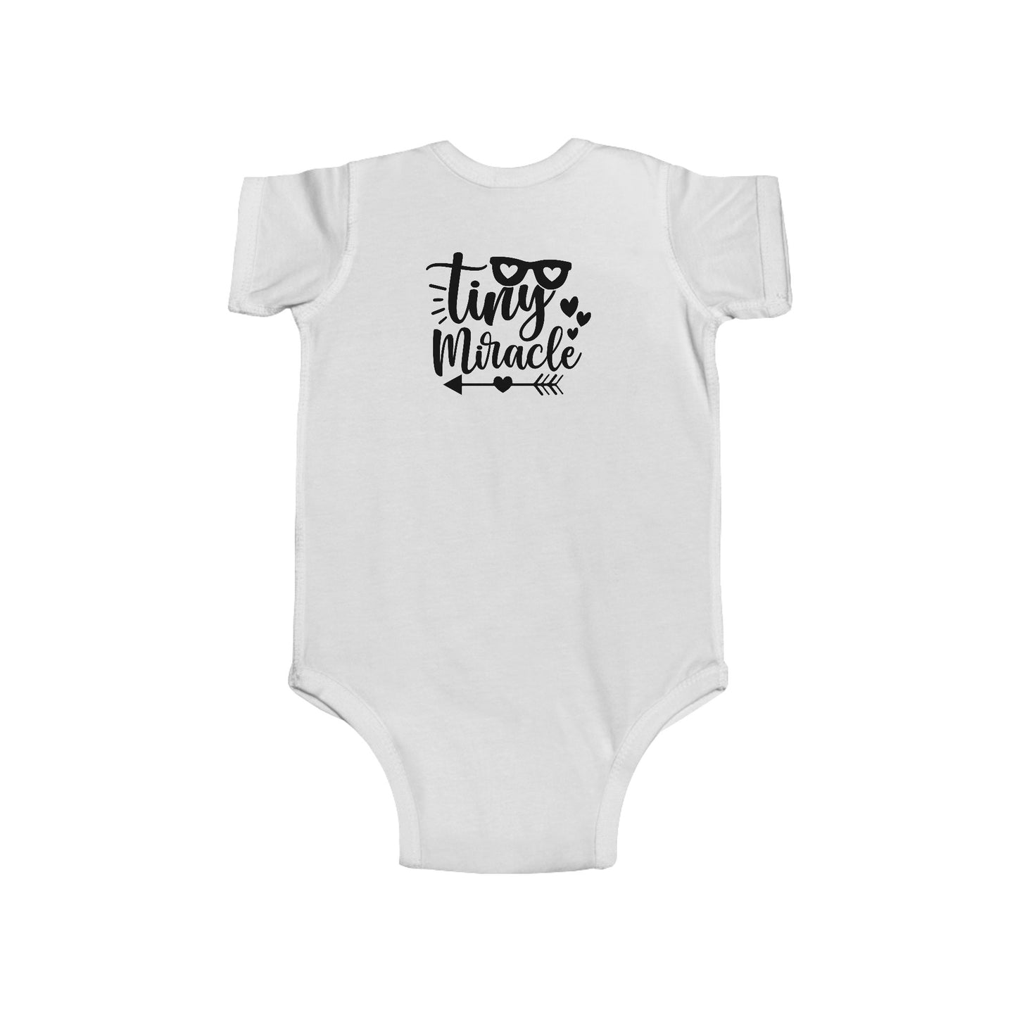 Infant Bodysuit - "Tiny Miracle" Baby Onesie, Newborn Gift