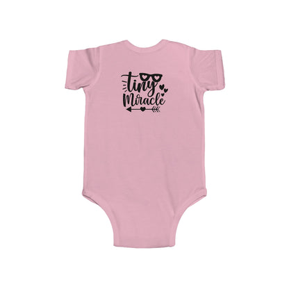 Infant Bodysuit - "Tiny Miracle" Baby Onesie, Newborn Gift