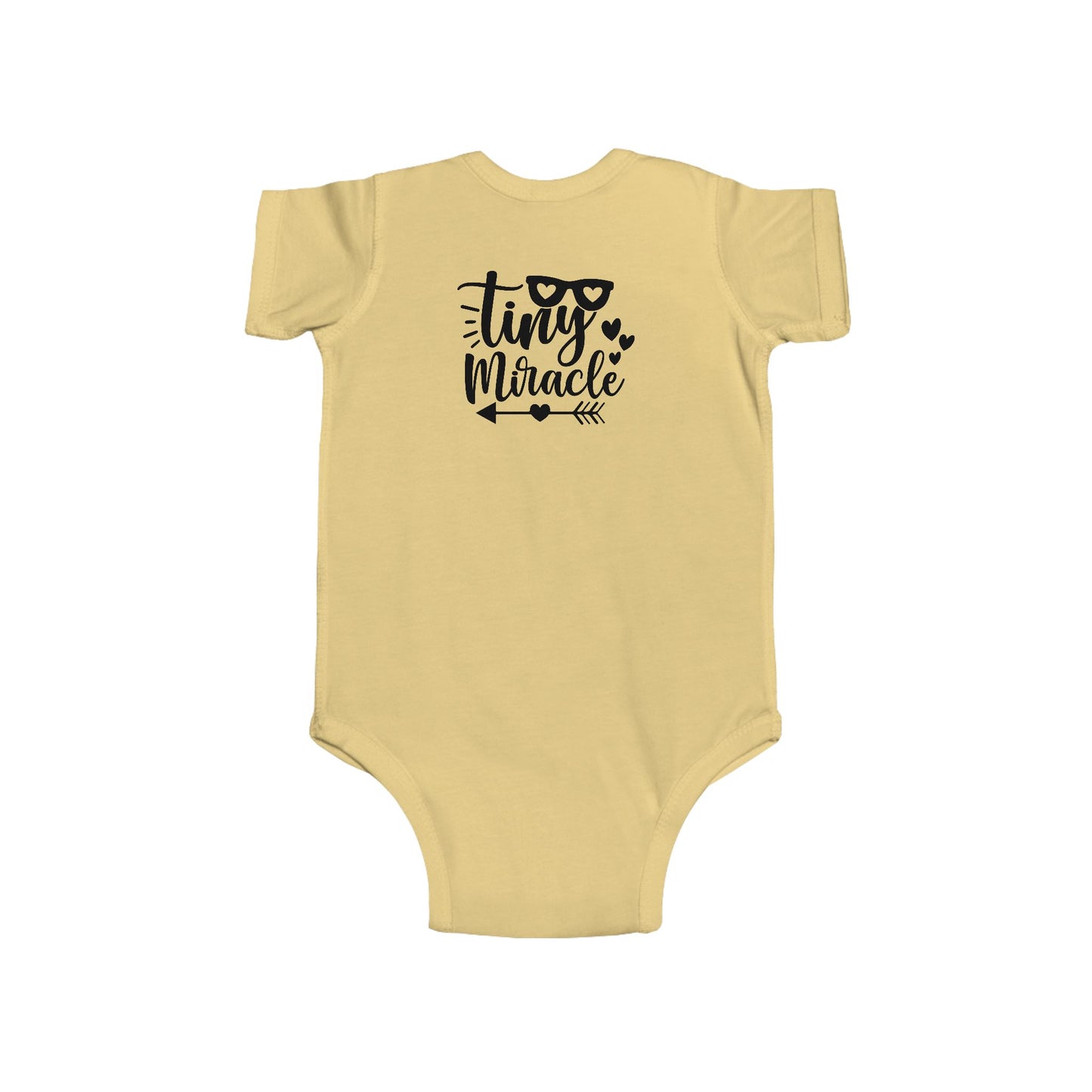 Infant Bodysuit - "Tiny Miracle" Baby Onesie, Newborn Gift