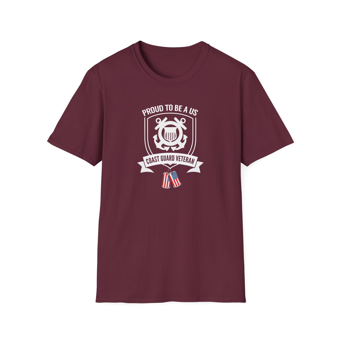 Proud to Be a US Coast Guard Veteran T-Shirt