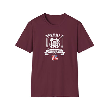Proud to Be a US Coast Guard Veteran T-Shirt