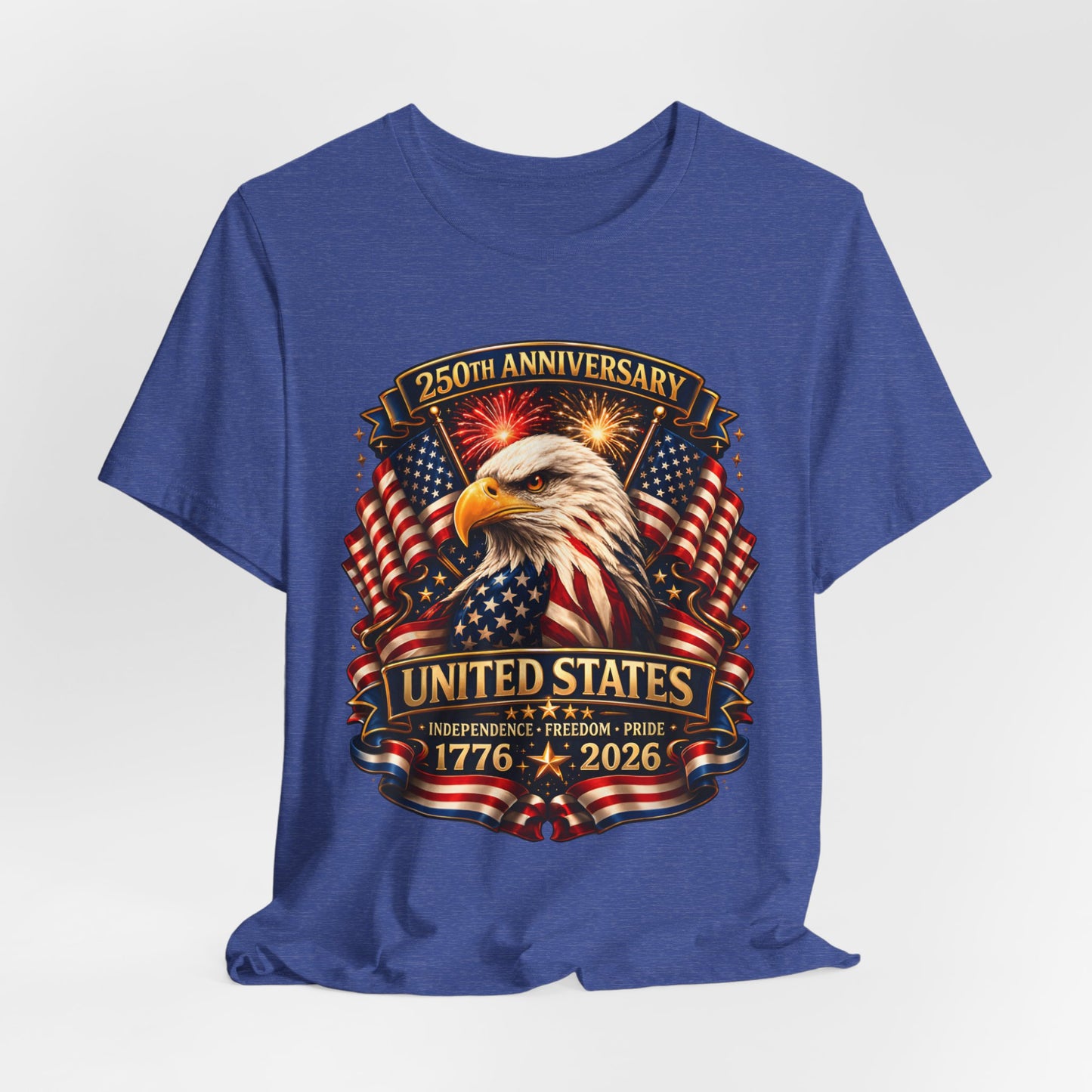 1776–2026 United States 250th Anniversary Eagle T-Shirt
