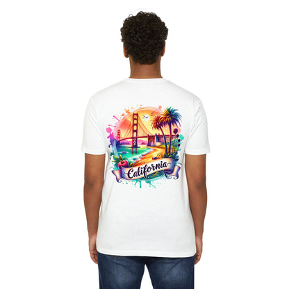 California Sunset T-Shirt — Golden Gate Palm Beach Graphic Tee