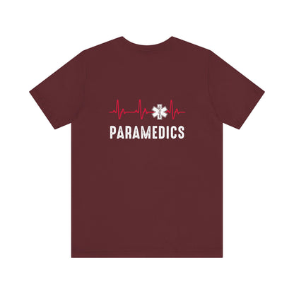 Paramedics EKG Star of Life T-Shirt — Emergency Medical Technician Tee