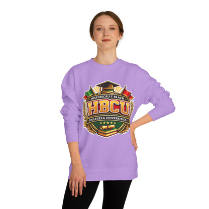 HBCU Crest Sweatshirt — Historically Black Colleges & Universities Crewneck