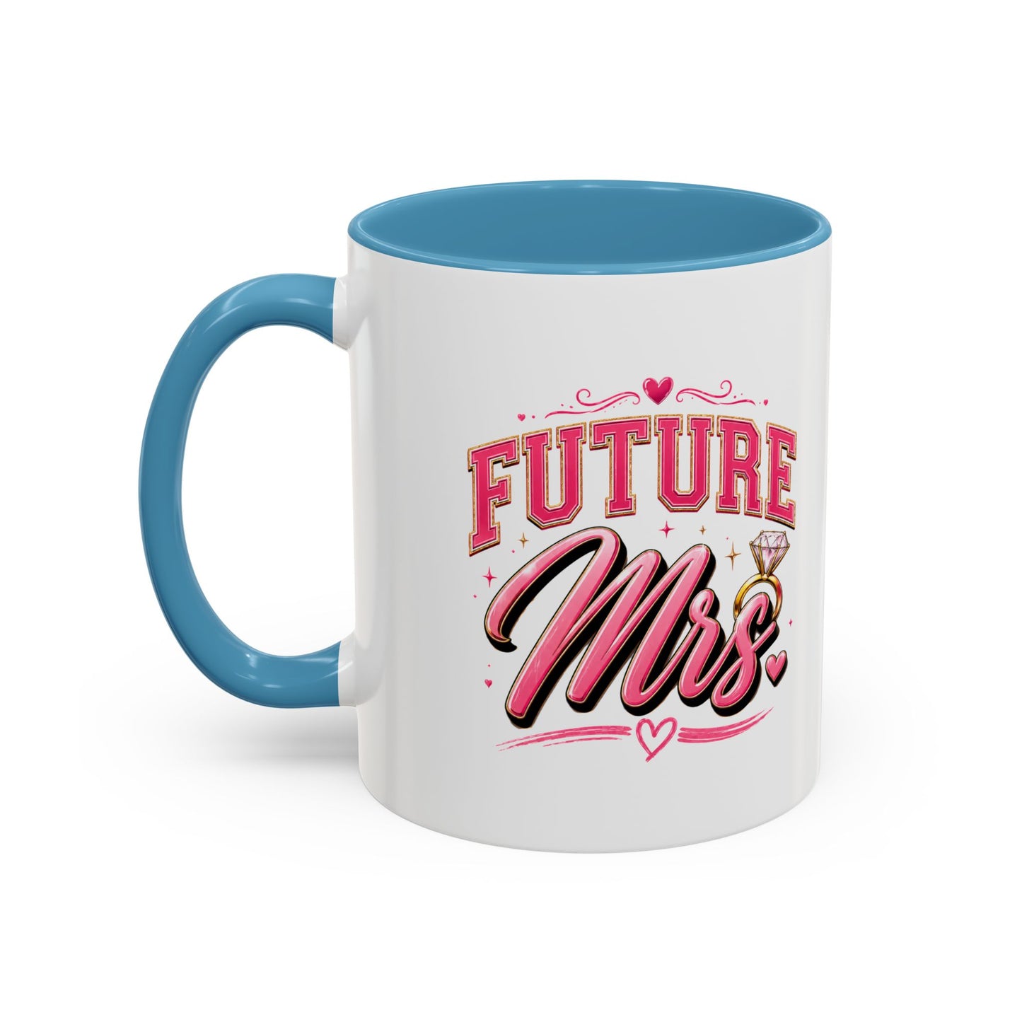 Future Mrs. Accent Coffee Mug — Bridal Bachelorette Gift (11/15oz)
