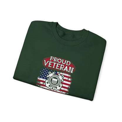 Proud Veteran of United States Coast Guard Sweatshirt