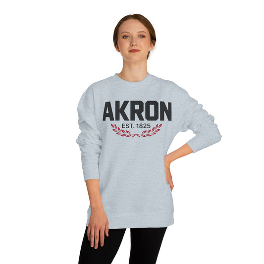 Akron Est. 1825 Crewneck Sweatshirt — Vintage City Pride Pullover