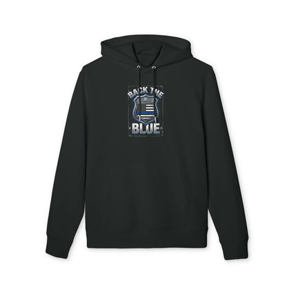 Back the Blue Hoodie – Thin Blue Line Police Support Pullover